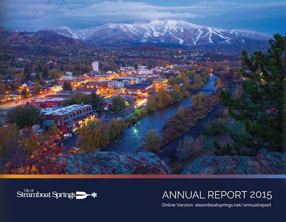 Front Page of Annual Report